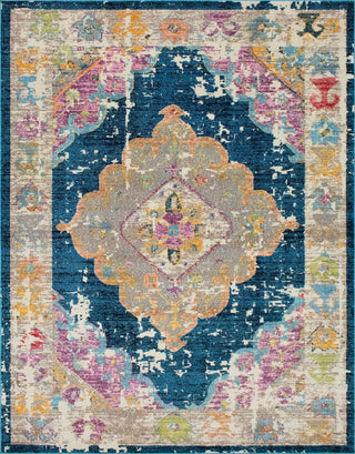 Noori Rug Distressed Jerilyn Navy/Beige Rug