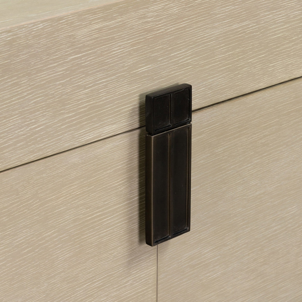 Turin Nightstand, Drift Oak