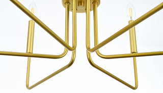 26" Pendant Light, Brass