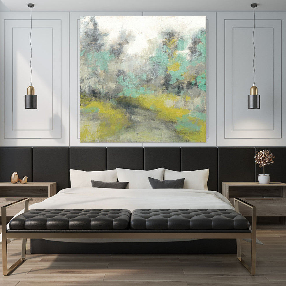 "Pastel Walk II" Fine Art Giant Canvas Print, 72"x72"