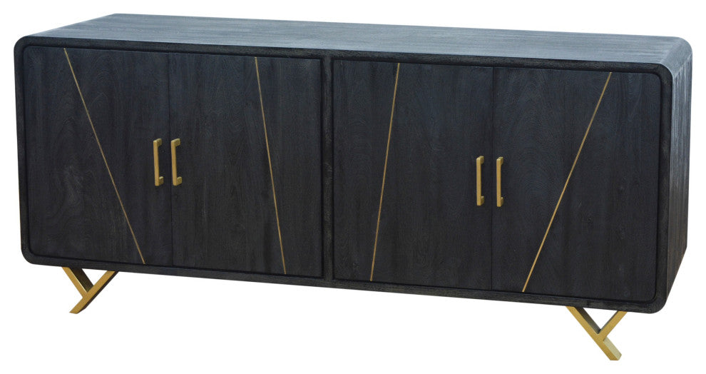 Oliver 32" 4 Door Sideboard