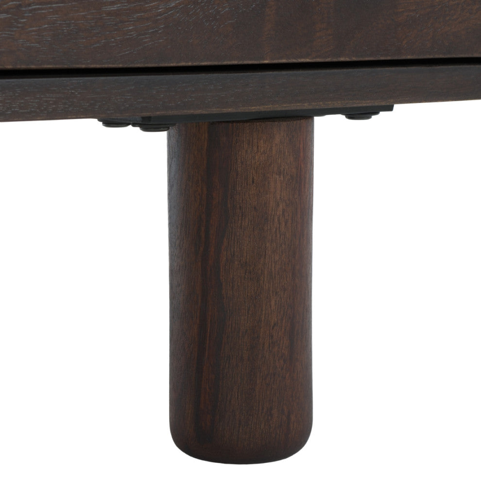 Safavieh Couture Jennamira Wood Sideboard, Dark Brown