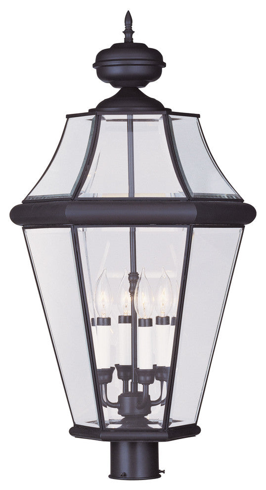 Georgetown Outdoor Post Head, Bronze
