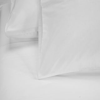 Vesper 350TC White Sateen Sheet Set, 4PC, Twin