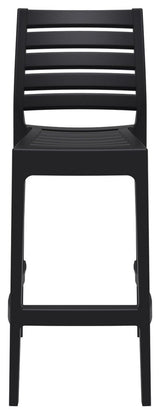Compamia Ares Resin Barstool Black, Set of 2