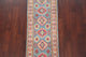 Traditional Kazak Hand-Knotted Pakistani Oriental Runner Rug, Blue, 5'7"X1'11"