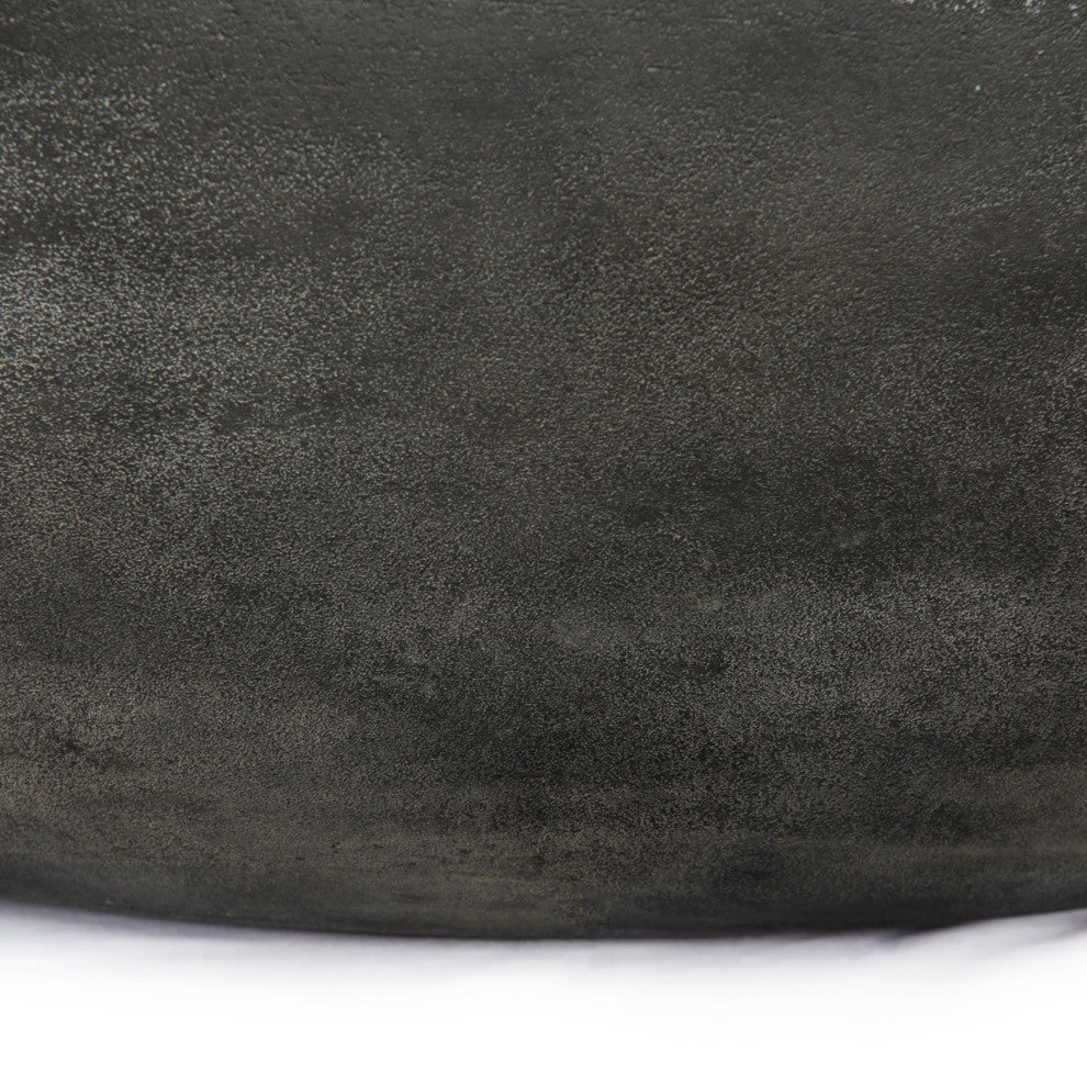 Basil Round Coffee Table-48"-Aged Grey