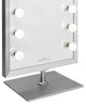 Starlight Full Body LED Makeup Mirror with 21 Bulbus, Silver