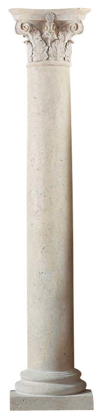 Corinthian Architectural Half Column