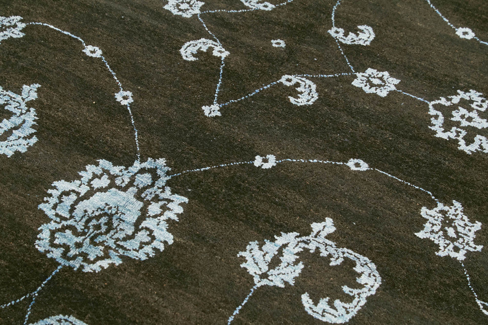 Rug N Carpet - Handwoven Oriental 6' 2'' x 9' 4'' Wool Oushak Area Rug