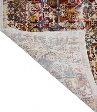 Noori Rug Latif Tracey Ivory/Rust Rug
