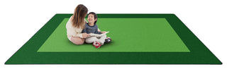 All Around Rug, Green, Rectangle, 92"x64"