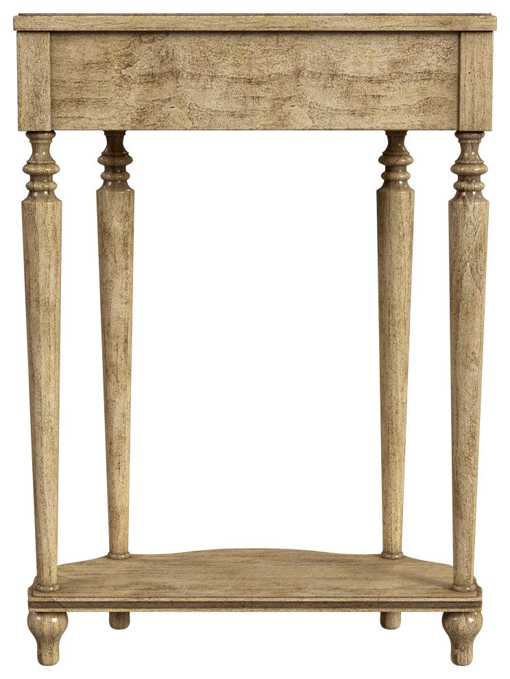 Ashby Painted Console Table, Winter Forest, Beige
