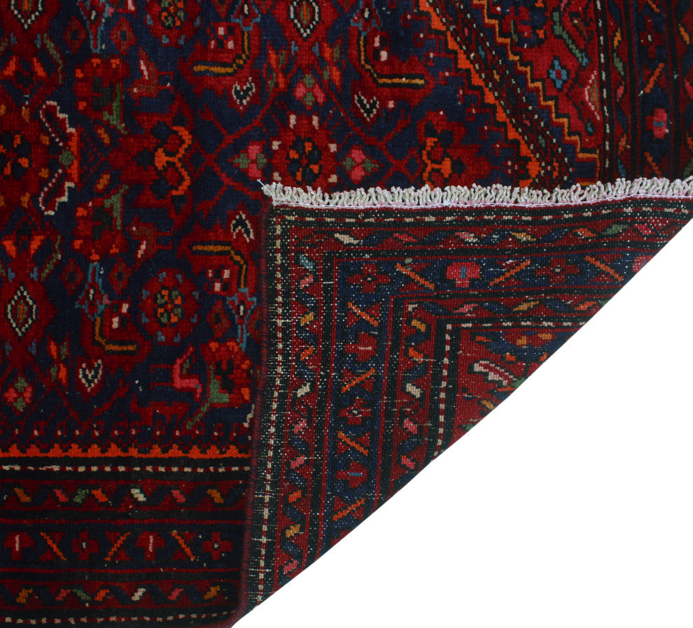Fine Vintage Distressed Clayborn Blue Rug