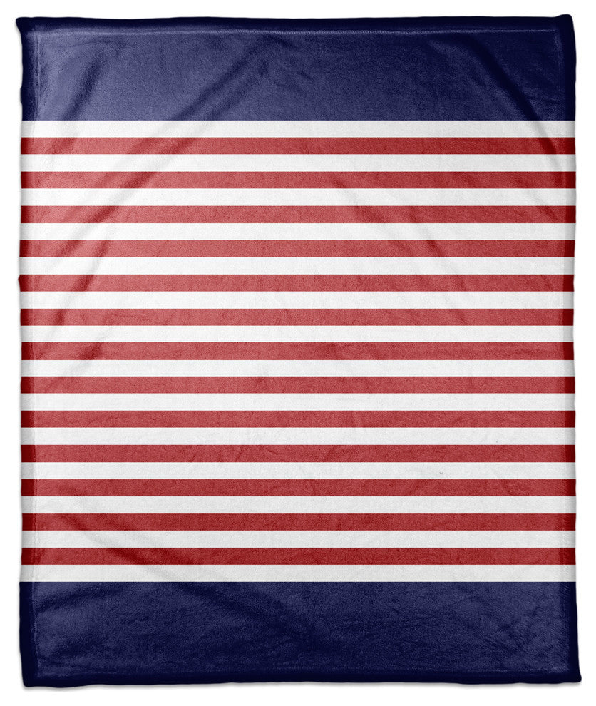 Nautical  50x60 Coral Fleece Blanket