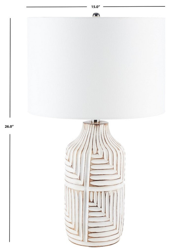Safavieh Dione Table Lamp Ivory