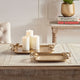 Pomegranate Branch Decorative Trays, Set of 2