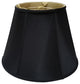 Royal Designs Empire Lamp Shade, Black, 6"