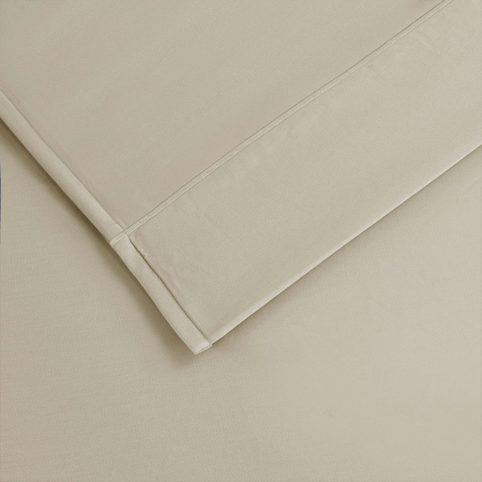 Beautyrest 600 Thread Count Cooling 4-Piece Sheet Set, Sand, Split King