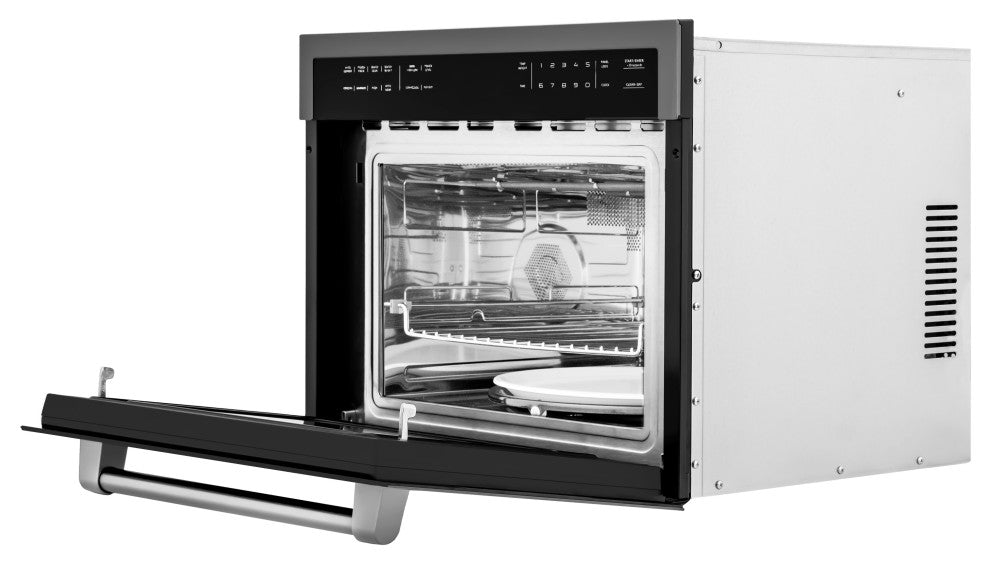 ZLINE 24" Microwave Oven, Black Stainless Steel MWO-24-BS