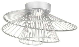 Maxim 24170 Zeta 20"W LED Flush Mount Ceiling Fixture - Matte White