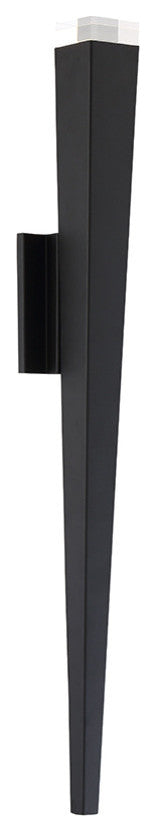 Modern Forms Staff 32" LED Outdoor Wall Sconce in Black