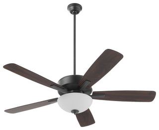 Ovation Transitional Ceiling Fan, Matte Black
