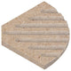 Decor 5-1/2" Corner Soap Dish, Sand Castle