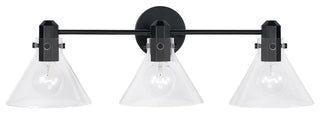 Capital Lighting 145831-528 Greer 3 Light 28"W Bathroom Vanity - Matte Black