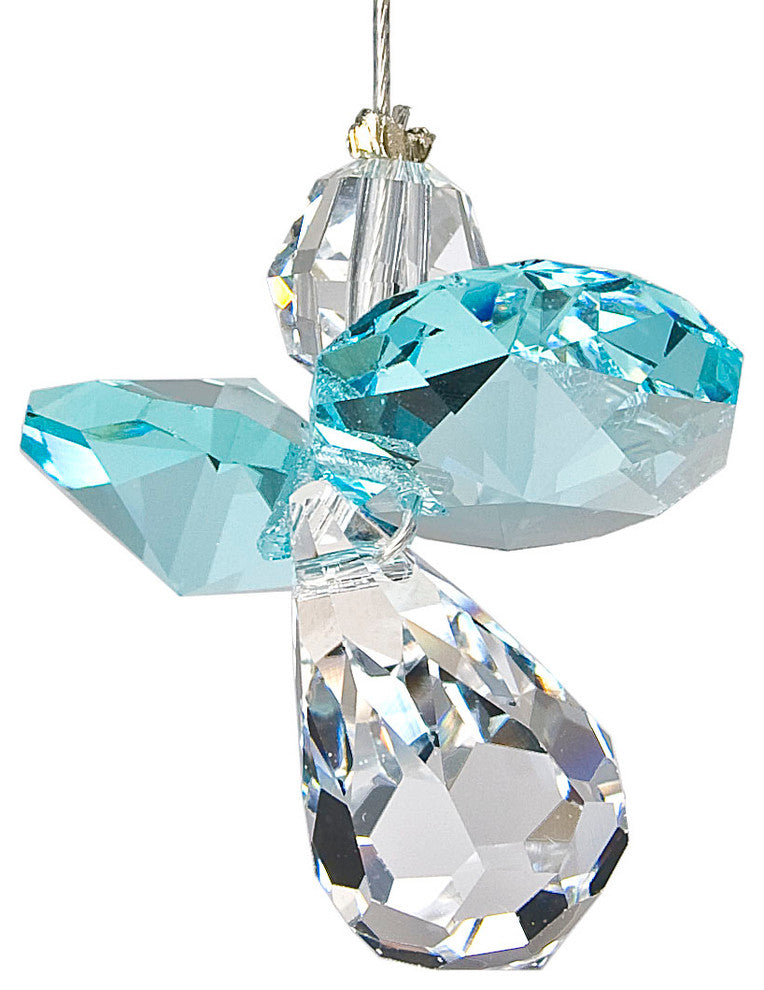 Crystal Guardian Angel, Aquamarine