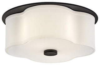 Delaney LED Flush Mount in Black