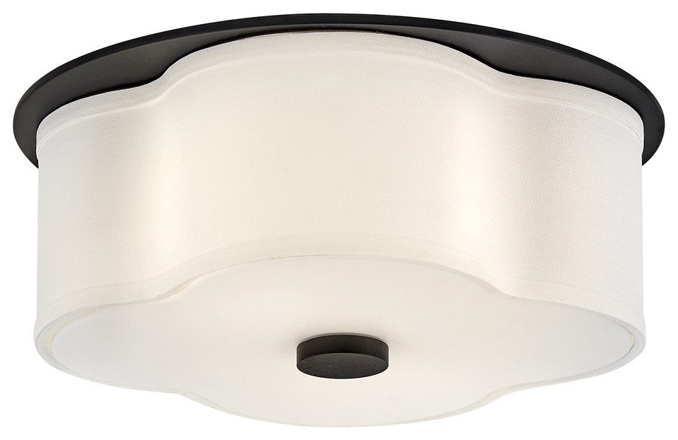 Delaney LED Flush Mount in Black
