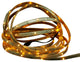 18' LED Indoor/Outdoor Christmas Linear Tape Lighting, Amber and White