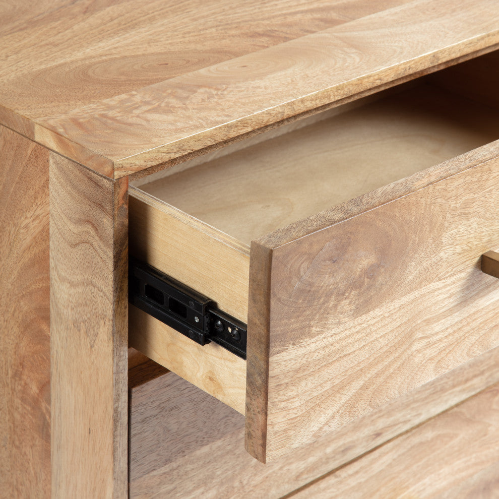 Leah Chest of Drawers, Natural