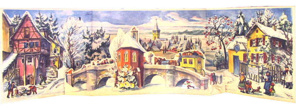 Sellmer Advent- Replica Of 1960 Calendar