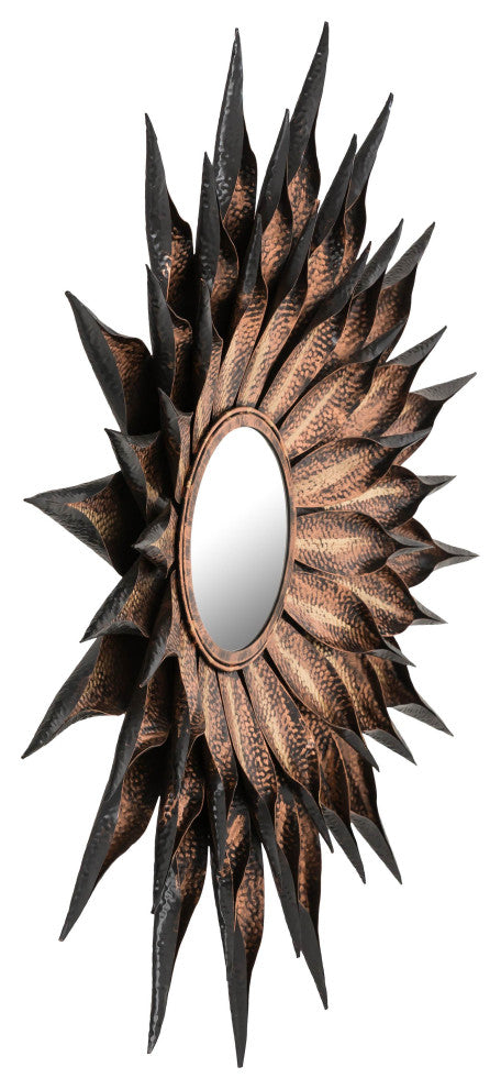 Sunflower Antique Wall Mirror