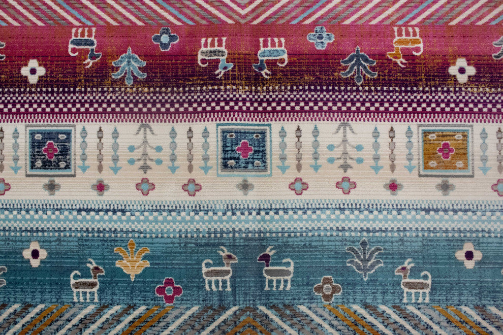 Noori Rug Latif Leslee Ivory/Blue Rug