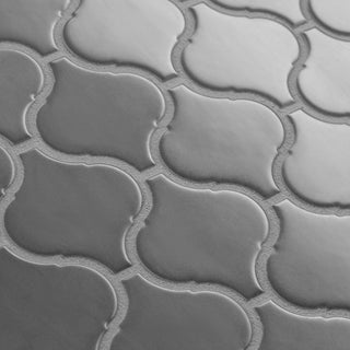 Metro Lantern Matte Dark Grey Porcelain Floor and Wall Tile