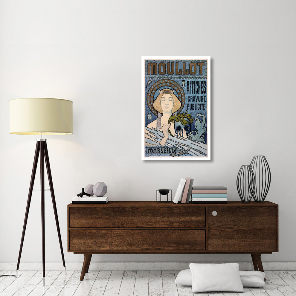 "Moullot" Digital Paper Print by E. Roux, 28"x42"