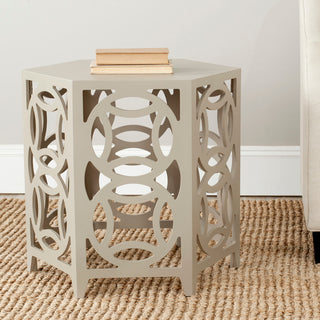 Safavieh Natanya Side Table, Pearl Taupe