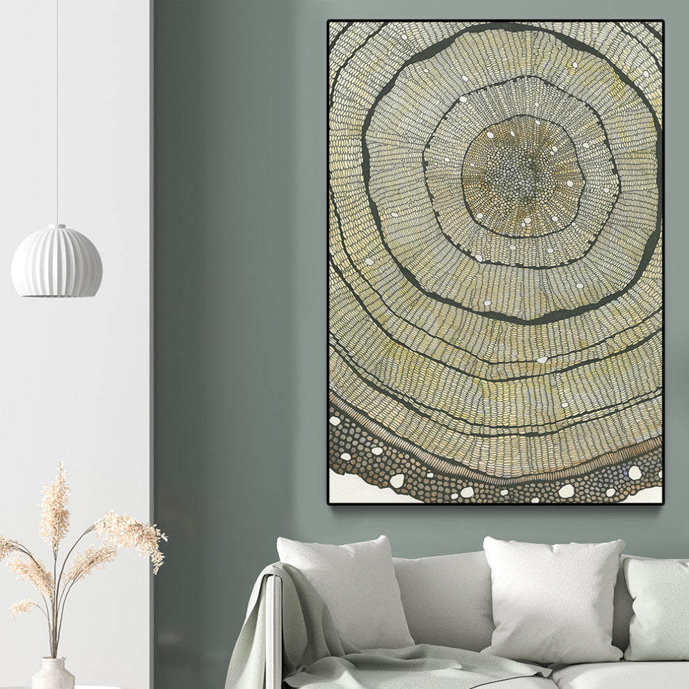 "Fir" Oversized Framed Canvas, 60" x 40"
