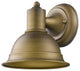 Brushed Gold Aluminum Wall Sconce