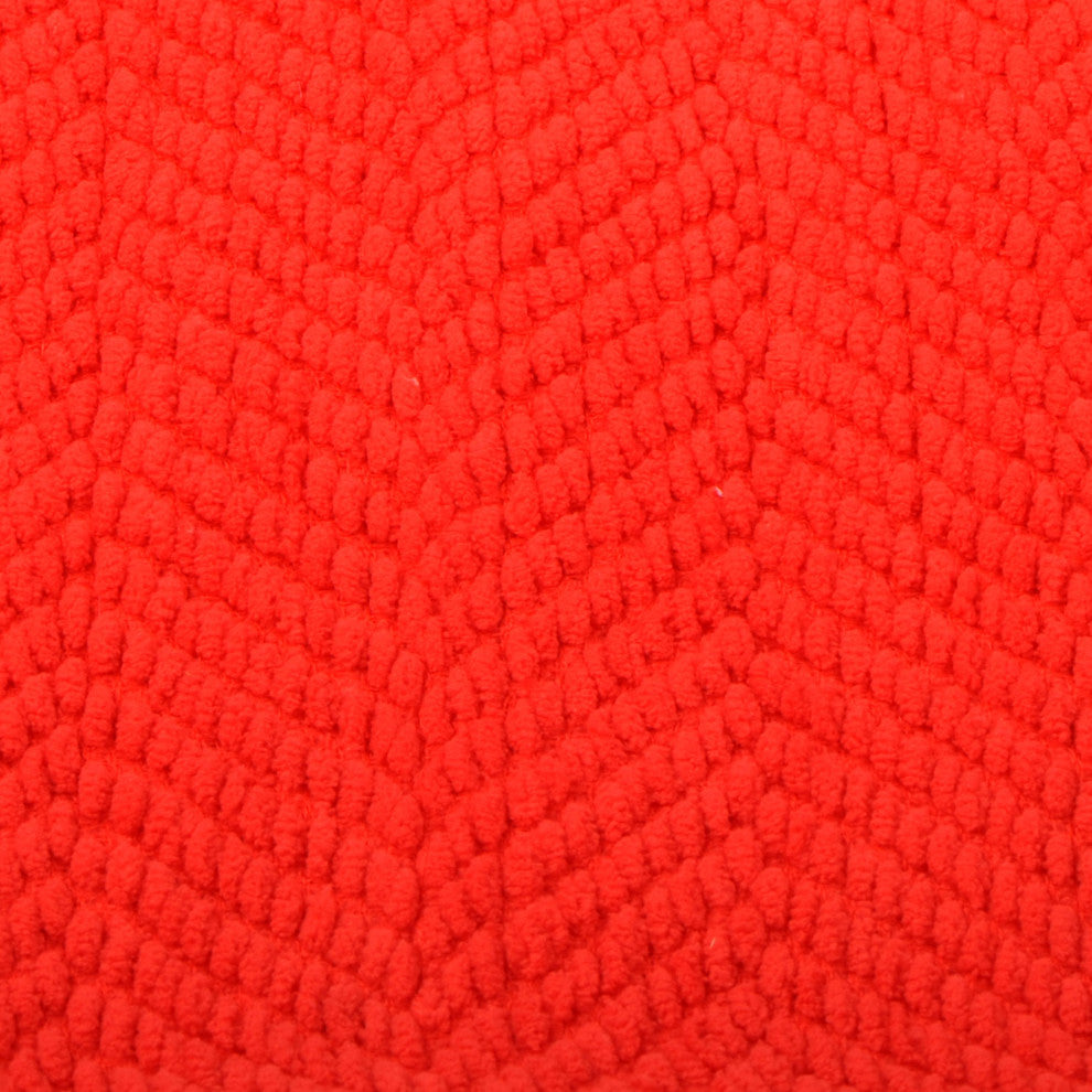 Tweed Knitted Throw Blanket, Fiesta, 50"x60"
