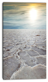 Death Valley under Sunlight, Landscape Wall Art on Canvas, 16"x32"