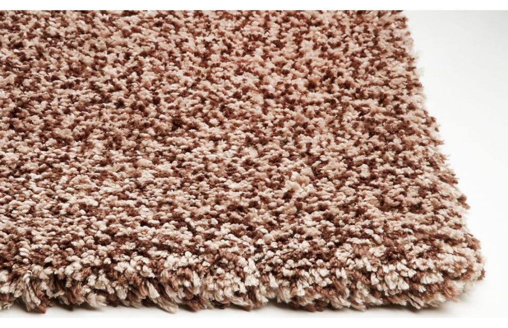 KAS Bliss 1581 Beige Heather Shag Area Rug, 5' x 7'