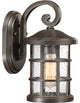 Quoizel CSE8406PN One Light Outdoor Wall Lantern, Palladian Bronze Finish