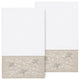 Linum Home Turkish Cotton Braelyn 2-Piece Embellished Bath Towel Set, White