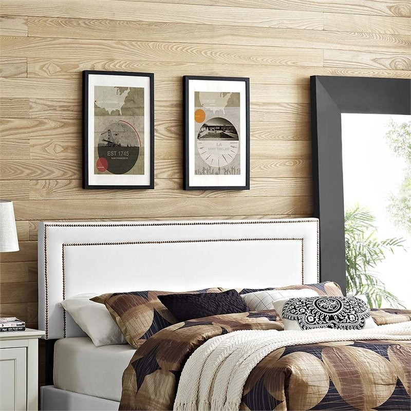 Jessamine Full Upholstered Vinyl Headboard