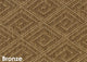Curacao Custom Cut Indoor Outdoor Area Rug, Bronze, 12x18