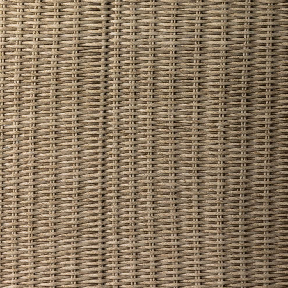 Tucson Woven Outdoor Chair-Vintage White
